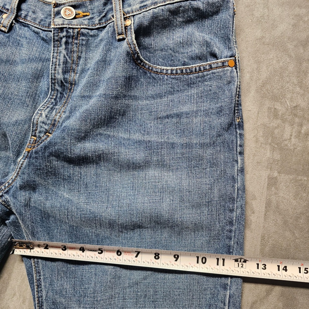 Ariat M-Series Relaxed Straight Leg Jeans Mens 34x32 Medium Wash Blue AM 7434 A - Picture 11 of 11